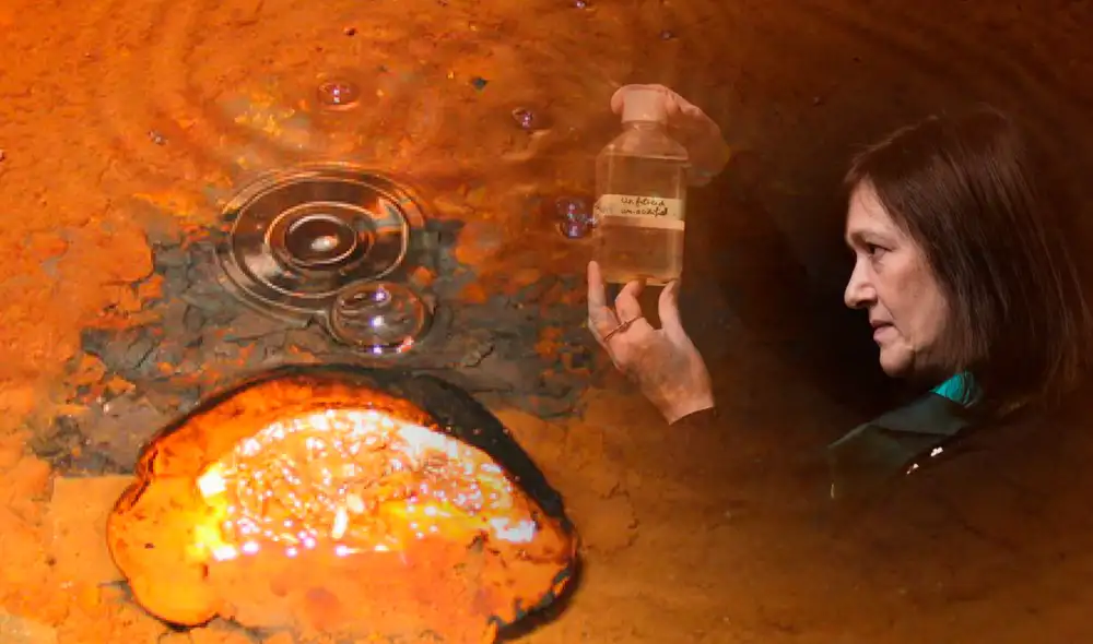 Los geólogos hallaron presencia de vida microbiana de millones de años en el agua. Foto: composición LR / Martin Lipman / J Telling Los geólogos hallaron presencia de vida microbiana de millones de años en el agua. Foto: composición LR / Martin Lipman / J Telling