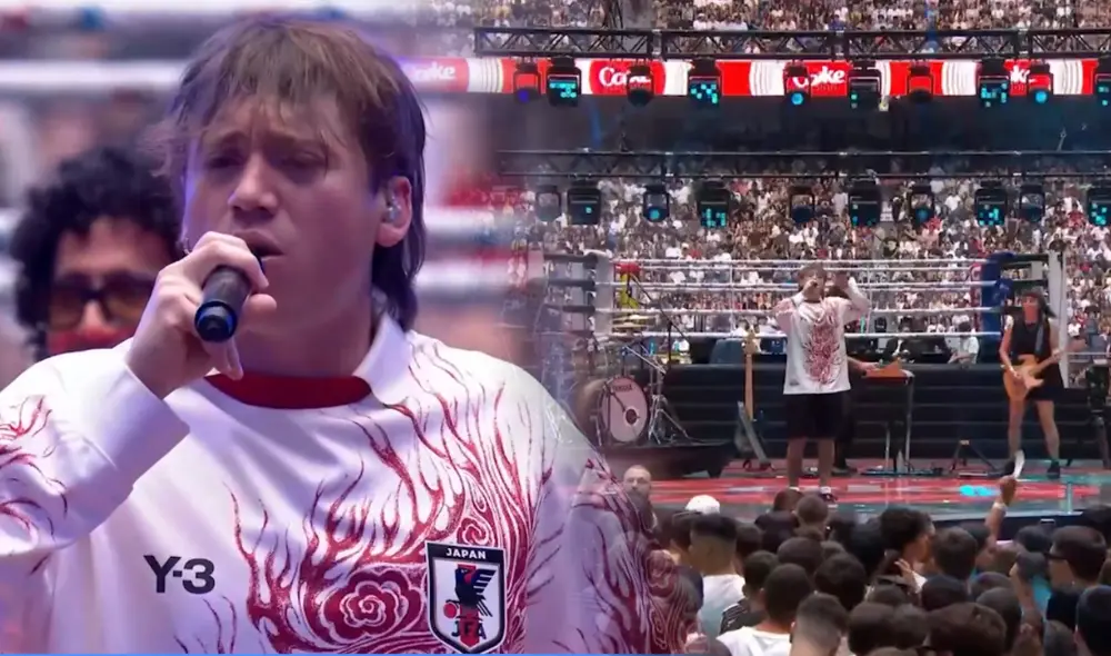 Paulo Londra estuvo presente en La Velada del Año 4. Foto: composición LR/La Velada del Año 4