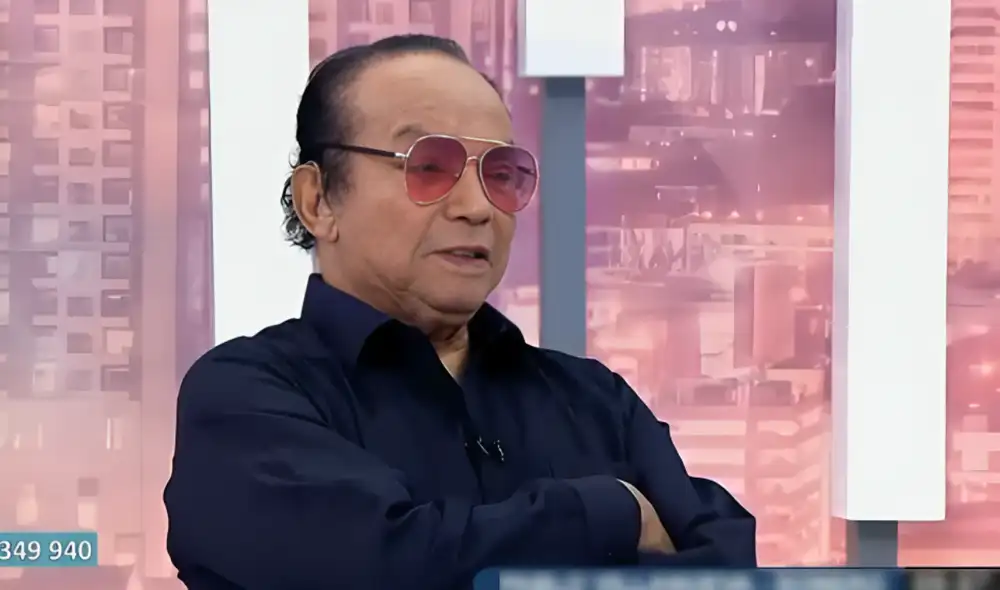 Melcochita preocupado por las regalías de sus temas msuicales. Foto: Panamericana TV Melcochita preocupado por las regalías de sus temas msuicales. Foto: Panamericana TV