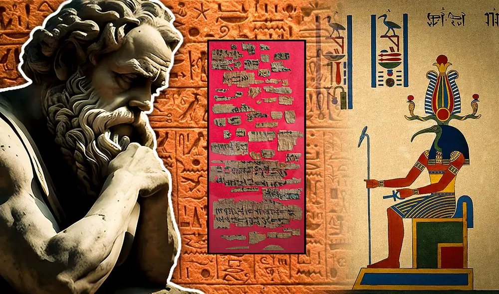 Sócrates fue uno de los más grandes pensadores de la antigua Grecia. Foto: composición LR/Museo Bíblico de Mallorca/Pixabay/Cordon Press