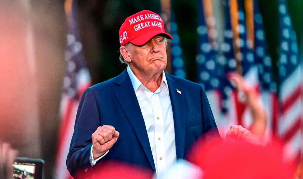 Donald Trump fue oficializado como candidato republicano. Foto: AFP Donald Trump fue oficializado como candidato republicano. Foto: AFP