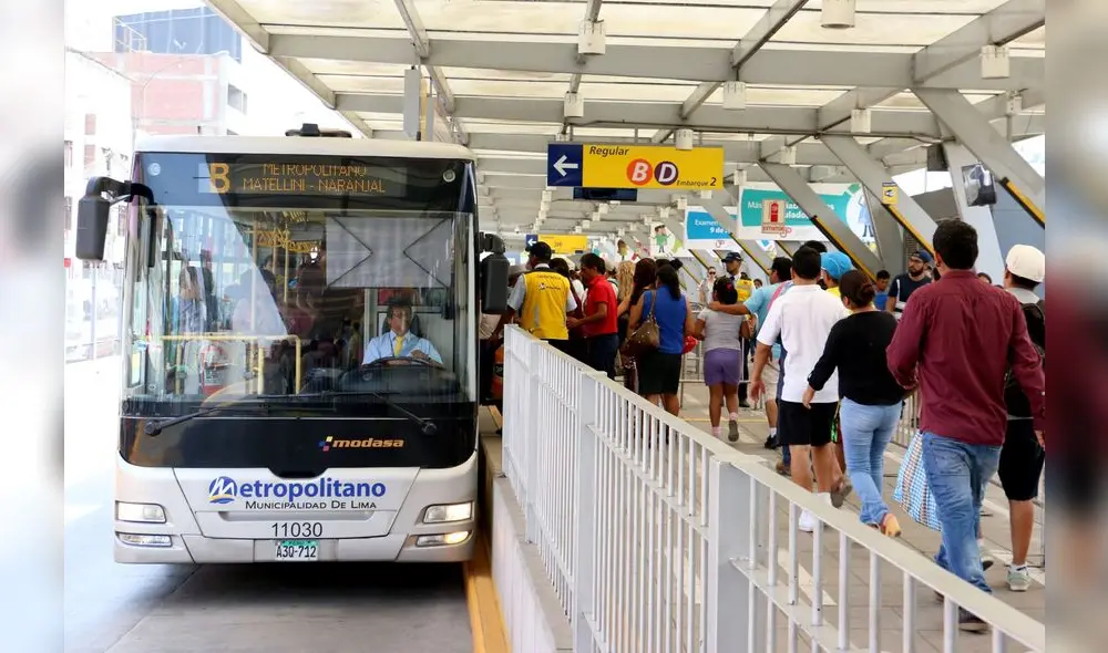 Concesionarias del Metropolitano piden que ATU realice correcciones urgentes para garantizar continuidad del Metropolitano en Lima y Callao. Foto: Andina