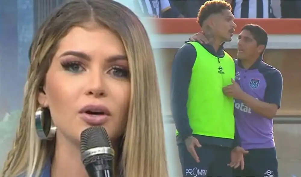 Brunella Horna se indignó por la conducta de Paolo Guerrero en la UCV. Foto: composición LR/América Televisión Brunella Horna se indignó por la conducta de Paolo Guerrero en la UCV. Foto: composición LR/América Televisión