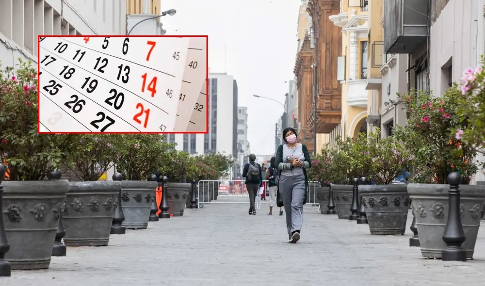 El presente año cuenta con un total de 16 feriados. Foto: composición LR / Andina El presente año cuenta con un total de 16 feriados. Foto: composición LR / Andina