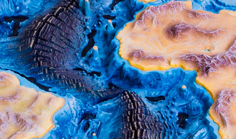 La Dorsal Mesoatlántica es la cordillera submarina más grande del mundo. Foto: Bluecinante/YouTube La Dorsal Mesoatlántica es la cordillera submarina más grande del mundo. Foto: Bluecinante/YouTube