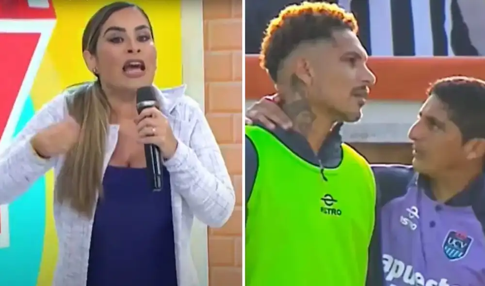 Ethel Pozo crítica a Paolo Guerrero. Foto: composición LR/ América TV Ethel Pozo crítica a Paolo Guerrero. Foto: composición LR/ América TV