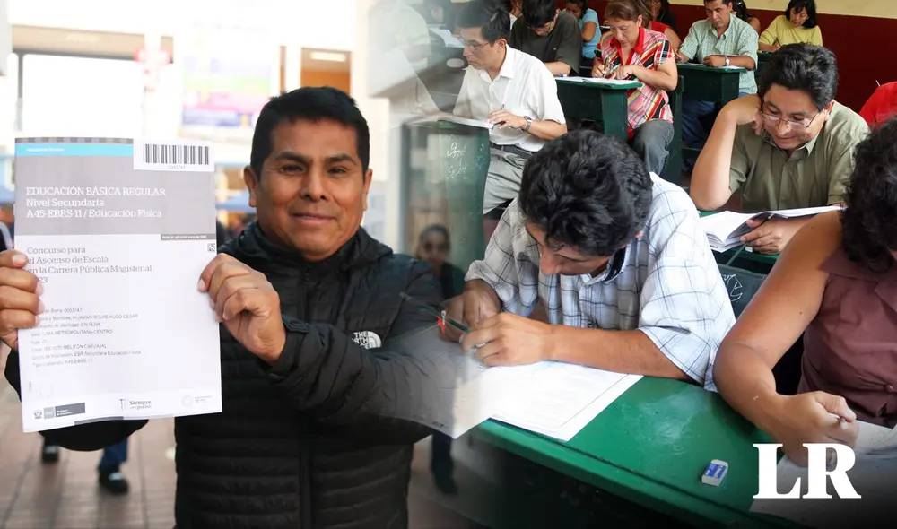 Docentes ya pueden inscribirse en el concurso de Ascenso docente vía Minedu. Foto: composición de Fabrizio Oviedo/Andina/La República