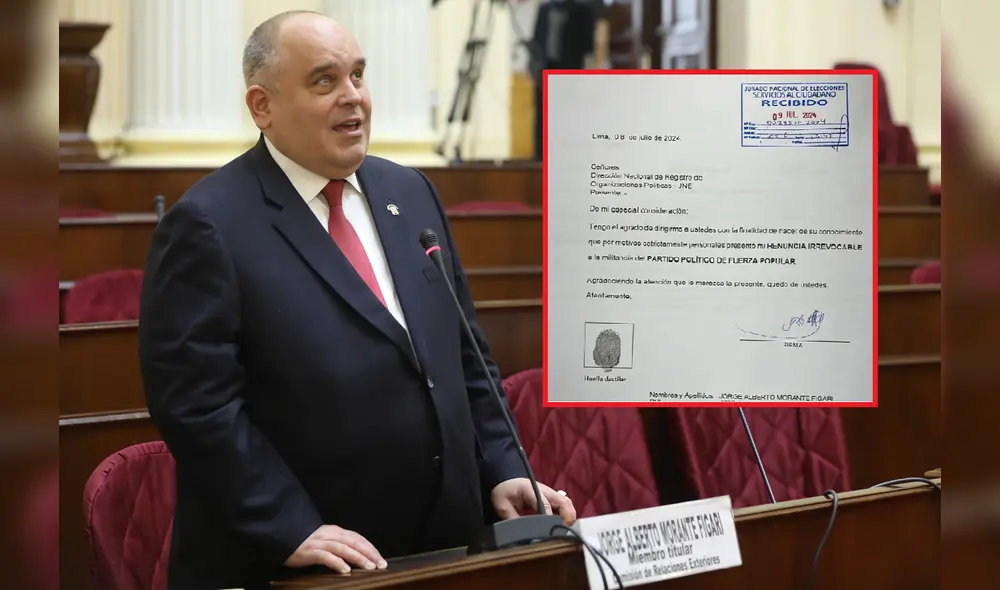 Con su salida, la bancada de Fuerza Popular pasa a tener ahora 21 integrantes. | Composición: La República / Congreso