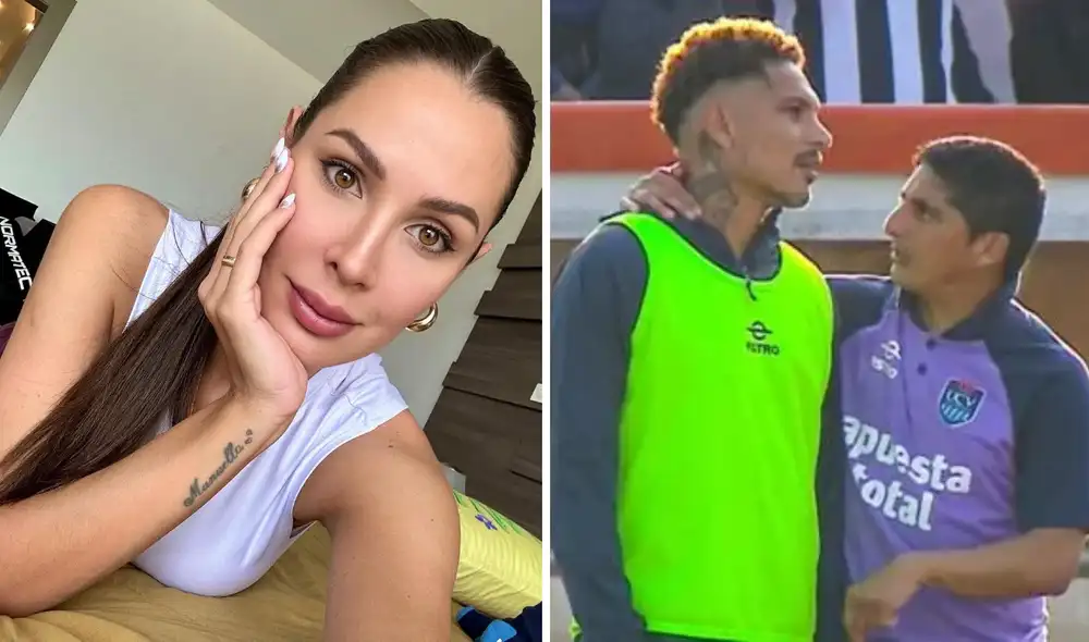 Ana Paula Consorte dedica tierno post a Paolo Guerrero. Foto: composición LR/Instagram/Ana Paula Consorte/América TV