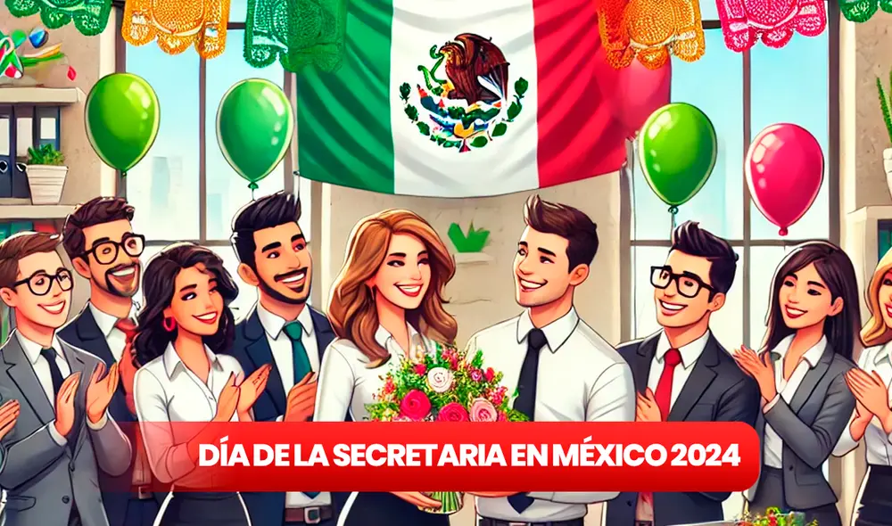 El Día de la Secretaria en México 2024 se festeja cada tercer miércoles de julio. Foto: Composición LR/ Dall.e El Día de la Secretaria en México 2024 se festeja cada tercer miércoles de julio. Foto: Composición LR/ Dall.e