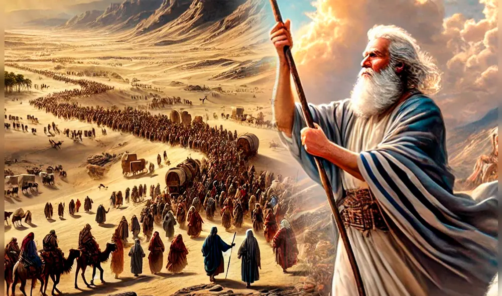 La Autoridad de Antigüedades de Israel continúa investigando el sitio, esperando que más descubrimientos puedan arrojar luz sobre la migración de los israelitas liderados por Moisés. Foto: Composición LR/IA/La República La Autoridad de Antigüedades de Israel continúa investigando el sitio, esperando que más descubrimientos puedan arrojar luz sobre la migración de los israelitas liderados por Moisés. Foto: Composición LR/IA/La República