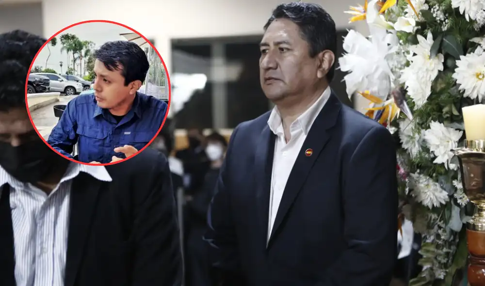 Según Panorama, Cerrón habría enviado mensajes amenazantes a los jefes del Sistema de Inteligencia Nacional. Foto: composición LR. Según Panorama, Cerrón habría enviado mensajes amenazantes a los jefes del Sistema de Inteligencia Nacional. Foto: composición LR.