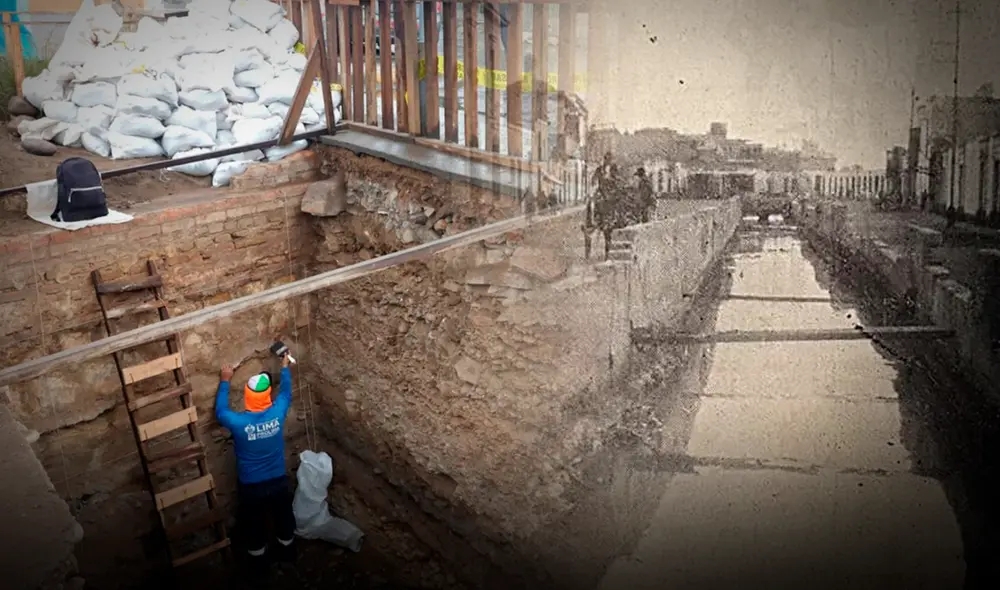 Hallazgo data de la época virreinal y prehispánica de Lima. Foto: Composición LR/Difusión