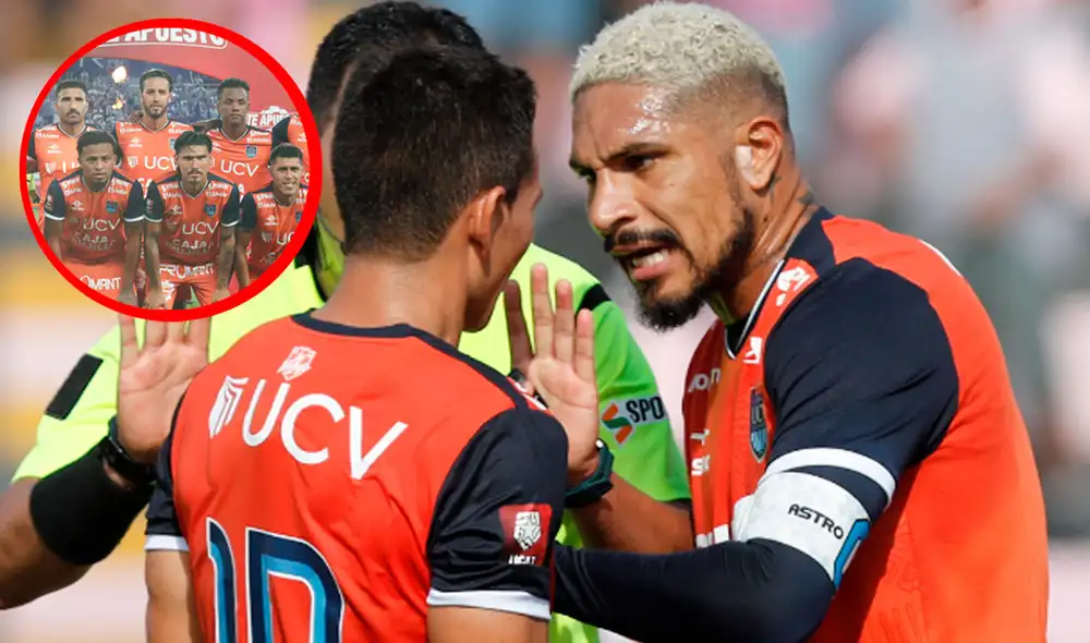 Paolo Guerrero tiene 3 goles en César Vallejo durante el 2024. Foto: composición GLR.