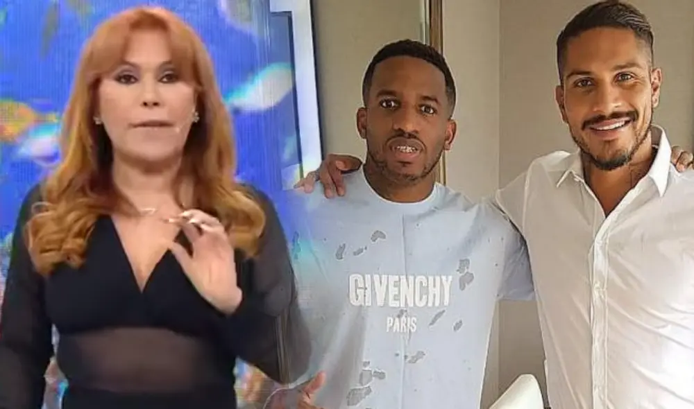 Magaly Medina opinó tras actitud de Paolo Guerrero durante su partido. Foto: composición LR/captura de pantalla/atv/difusión