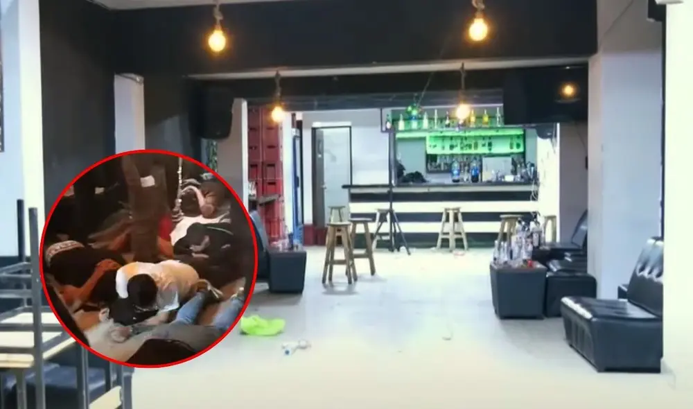 Entre los detenidos se encontraron nueve menores de edad entre 14 y 17 años. Foto: captura Latina Entre los detenidos se encontraron nueve menores de edad entre 14 y 17 años. Foto: captura Latina