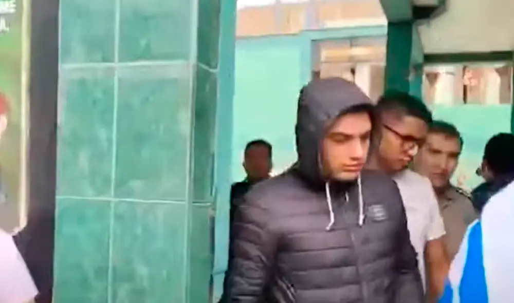 El suboficial PNP se encuentra cumpliendo prisión preventiva.    Foto: captura Exitosa