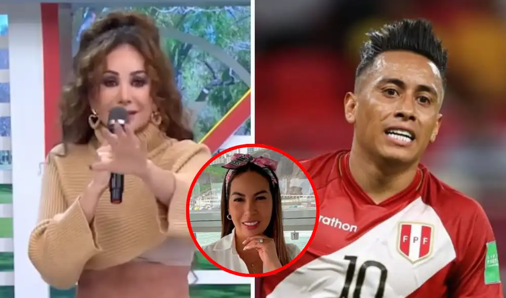 Christian Cueva viaja a Trujillo y Pamela López igual, según indica 'América Hoy'. Foto: composición LR/América Televisión/FPF/Instagram