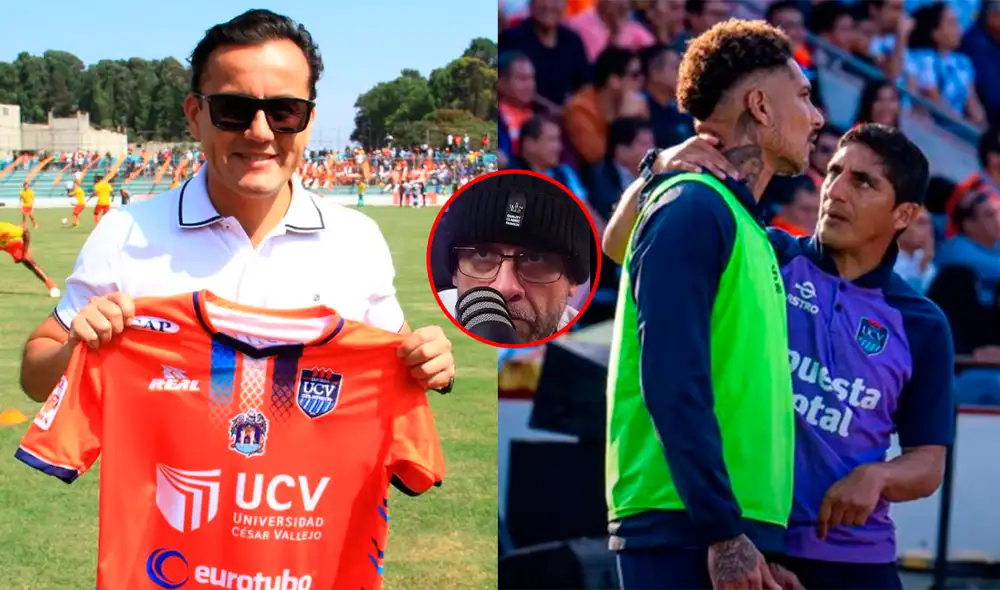 Richard Acuña la habría mando un mensaje a 'Chicho' Salas para que ingrese ante Alianza Lima. Foto: composición LR/UCV/Rosa Arévalo/captura de 'Madrugol'