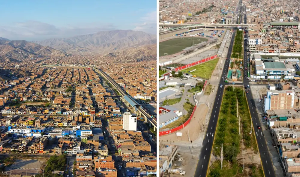 Este distrito tiene una altura que supera los 800 metros. Foto: composición LR/ Medialab UNMSM/Andina