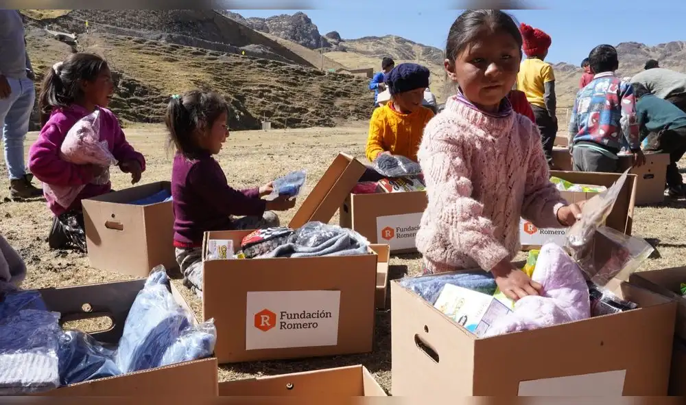 Foto: Director ejecutivo de Fundación Romero, quien viajó junto a los voluntarios hasta la zona.