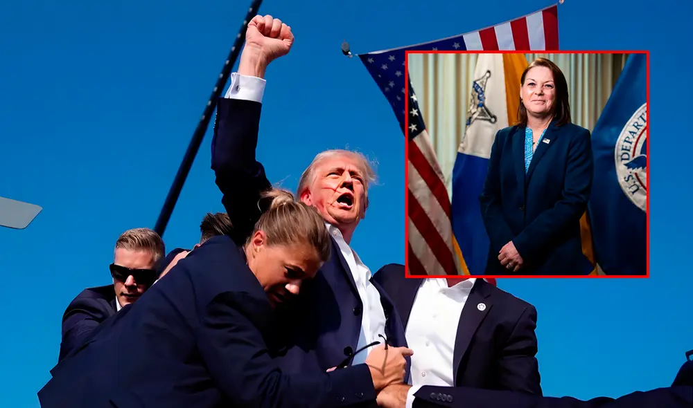 La jefa del Servicio Secreto de Estados Unidos asumió su responsabilidad en el atentado contra Donald Trump. Foto: composición LR/AFP/Fox News
