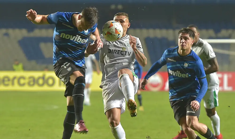 Racing Montevideo dio un paso importante para acceder a los octavos tras ganarle a Huachipato. Foto: Conmebol Sudamericana