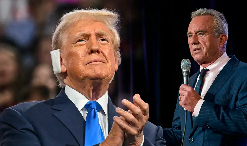 De acuerdo al periódico New York Times, el audio fue difundido por el hijo mayor de Bobby Kennedy III el martes por la mañana, siendo borrado rápidamente de sus redes sociales. Foto: Composición LR/AFP.