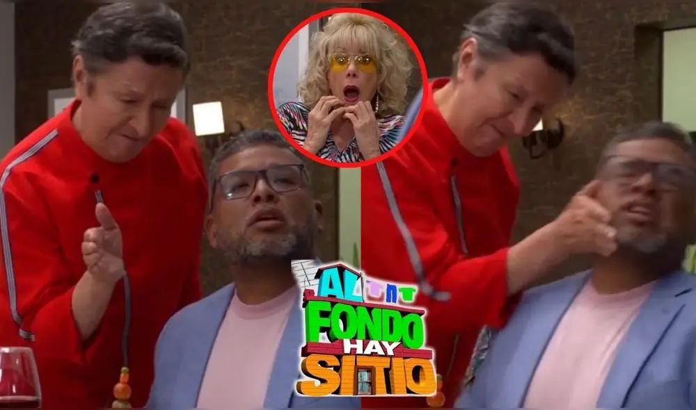 'Al fondo hay sitio': Peter no perdona el comentario negativo de Choca Mandros. Foto: composición LR/ América TV