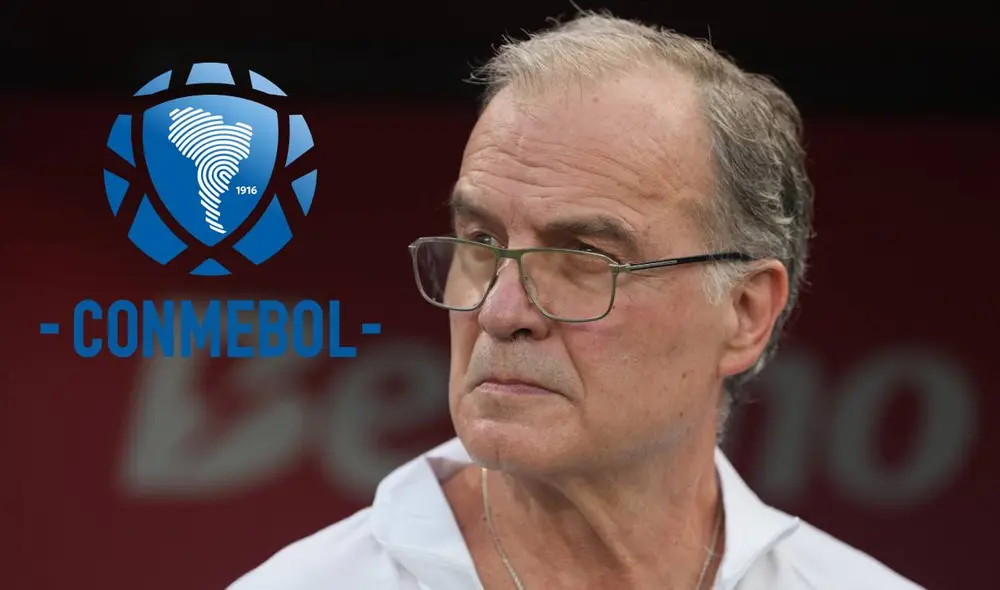 Marcelo Bielsa se convirtió en DT de la selección de Uruguay en mayo del 2023. Foto: composición LR/AFP