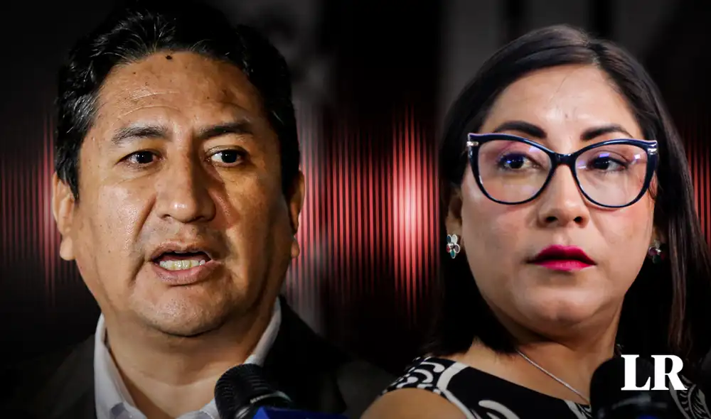 Audios difundidos entre líder de Perú Libre y parlamentaria demostrarían que tienen una relación cercana. Foto: composición LR/ Jazmín Ceras Audios difundidos entre líder de Perú Libre y parlamentaria demostrarían que tienen una relación cercana. Foto: composición LR/ Jazmín Ceras