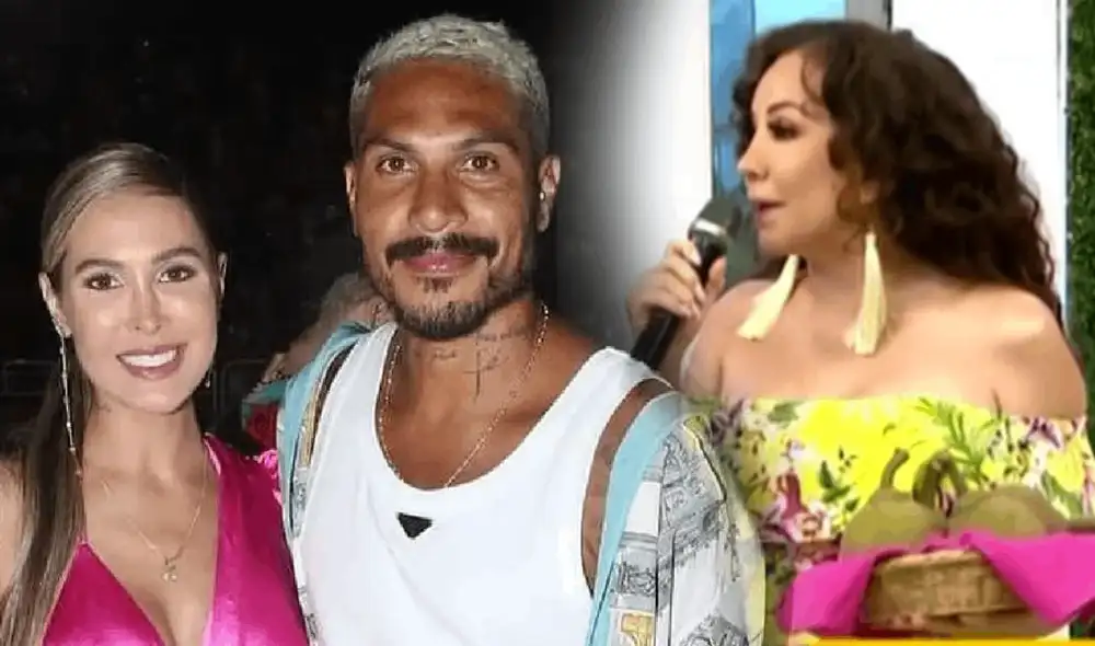 Janet Barboza habló sobre la actitud de la pareja de Paolo Guerrero. Foto: composición LR/america tv/difusión