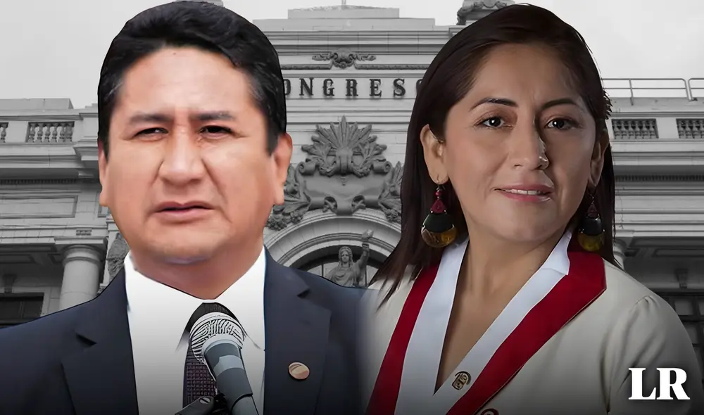 En los audios filtrados, se escucha a dos personas identificadas como el 'Viceministro de Hidrocarburos' y 'Number one'. Foto: composición LR/Kelly Portalatino/Vladimir Cerrón/Congreso del Perú