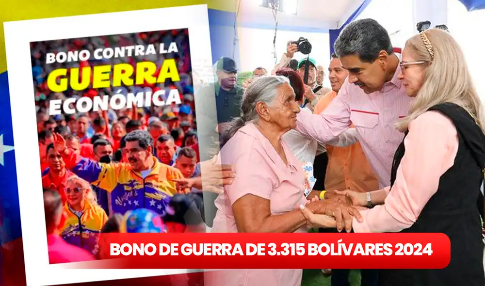 El Bono de Guerra para julio de 2024 llegó con un nuevo monto. Foto: composición LR/Patria.