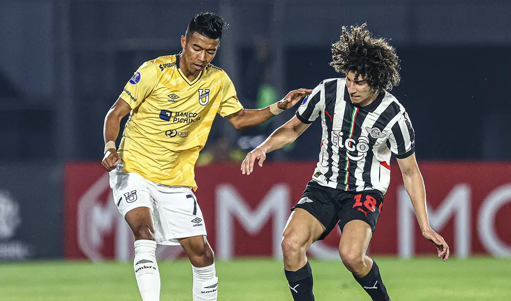 Libertad y U. Católica se volvieron a enfrentar luego de más de tres años. Foto: Sudamericana.