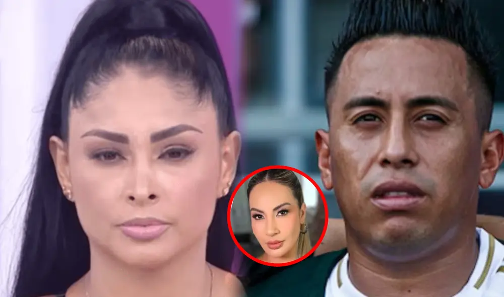 Pamela Franco se pronunció tras polémica con Christian Cueva. Foto: composición LR/América TV/Instagram/Christian Cueva