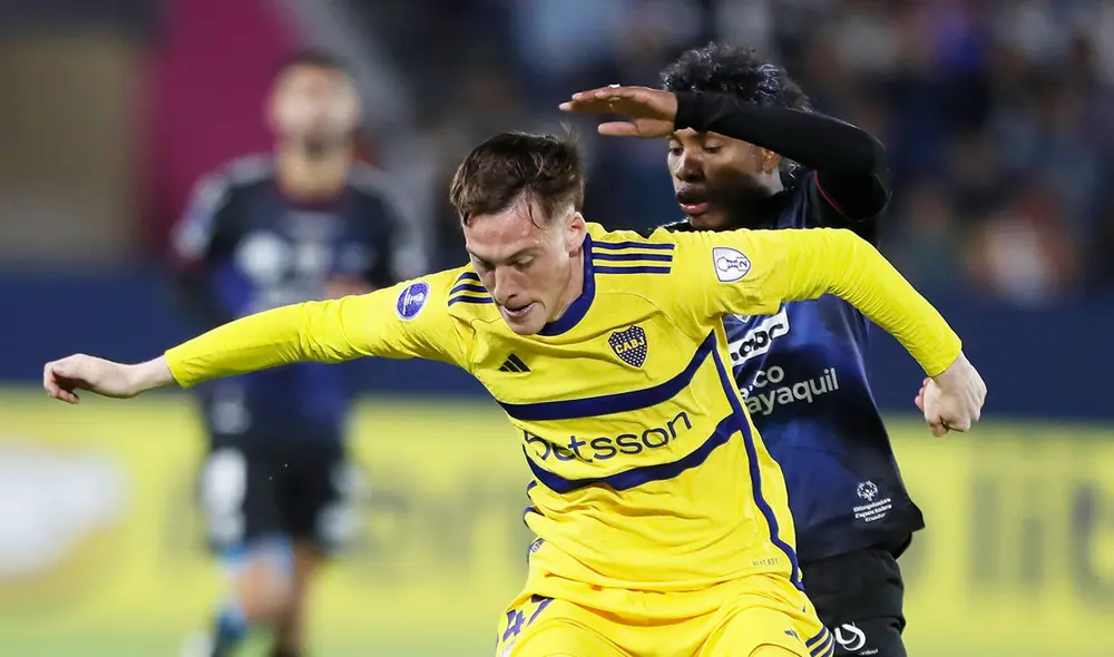 Boca Juniors visitó a Independiente del Valle en Quito por la Copa Sudamericana. Foto: Boca Juniors