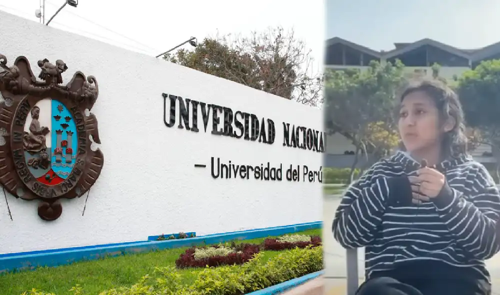 La joven revela que ingresó a la carrera de Ciencia de los Alimentos como su segunda opción al no poder alcanzar puntaje para Medicina Veterinaria. Foto: composición LR / UNMSM.