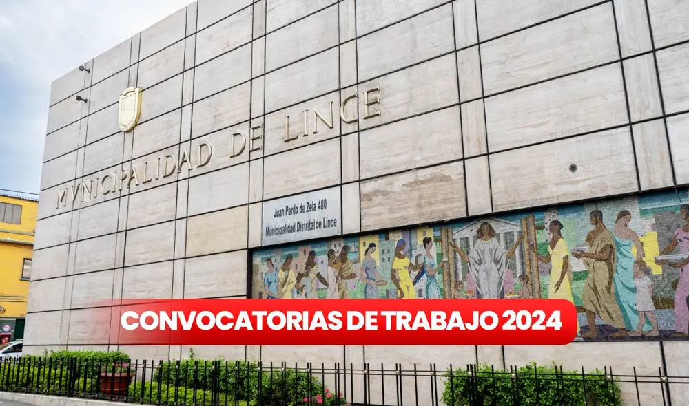 Hay 39 plazas abiertas en la Municipalidad de Lince. Foto: composición LR/Andina Hay 39 plazas abiertas en la Municipalidad de Lince. Foto: composición LR/Andina