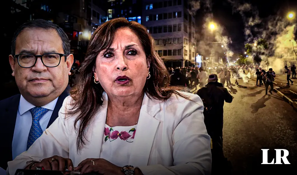 La jefa de Estado no habría realizado acciones que terminaran con la fuerte represión policial. Foto: composición  de Gerson Cardoso/La República