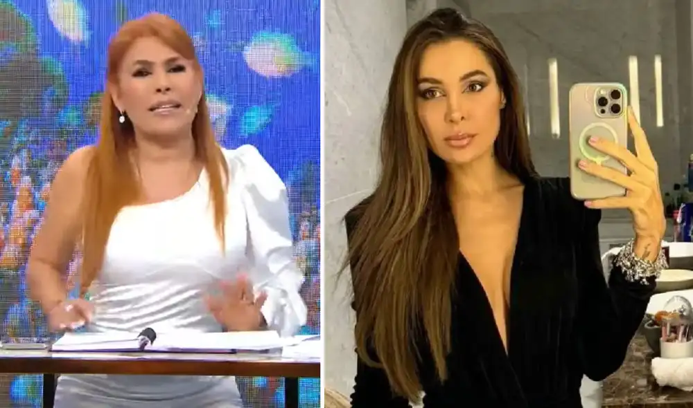 Ana Paula Consorte ha defendido a Paolo Guerrero públicamente en su enfrentamiento con la UCV. Foto: Composición LR/Captura ATV/Ana Paula Consorte/Instagram