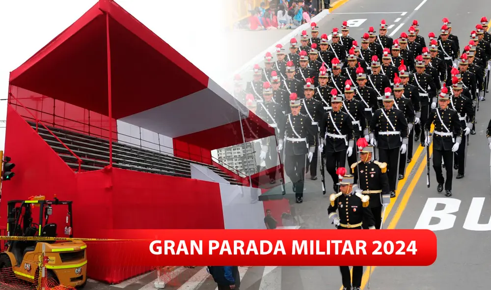 La Gran Parada Cívico Militar se realizará en la avenida Brasil. Foto: Composición LR/Difusión