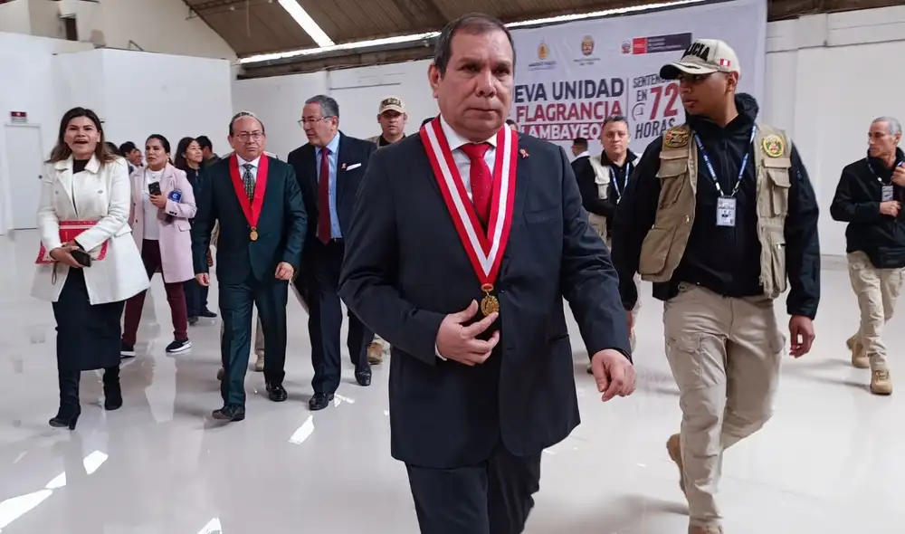 El presidente del PJ explicó que es la PNP es la única responsable de capturas de prófugos de la justicia. Foto: Emmanuel Moreno/ La República