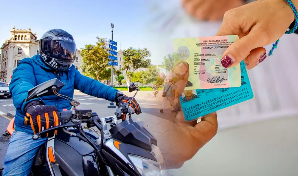 Conoce el tipo de licencia que debes tener si deseas manejar moto en el Perú. Foto: Composición LR/Andina. Conoce el tipo de licencia que debes tener si deseas manejar moto en el Perú. Foto: Composición LR/Andina.
