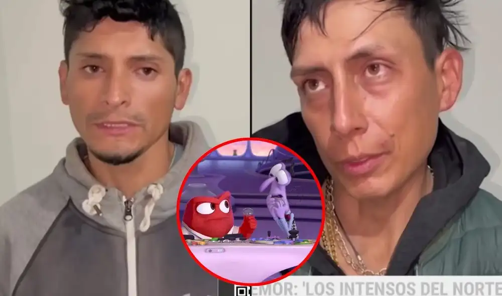 La PNP capturó a 'Furia' y 'Temor', miembros de 'Los Intensos del Norte'. Foto: captura: Latina La PNP capturó a 'Furia' y 'Temor', miembros de 'Los Intensos del Norte'. Foto: captura: Latina