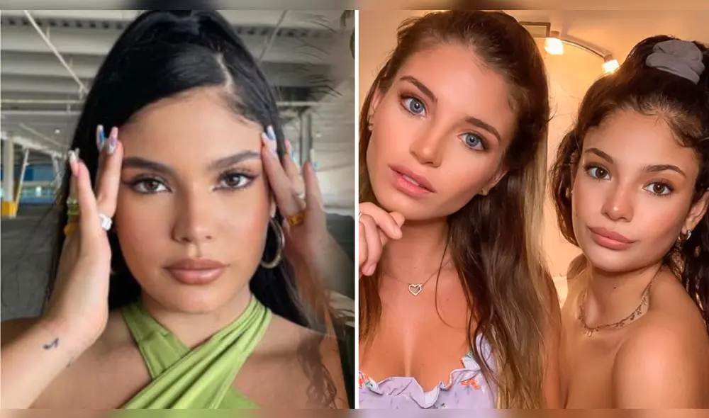 Kiara Laos, hermana de la influencer comparte mensaje. Foto: composición LR/difusión Kiara Laos, hermana de la influencer comparte mensaje. Foto: composición LR/difusión