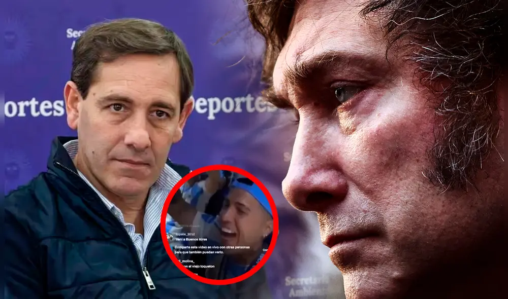 La Oficina del Presidente informó el despido del Subsecretario de Deportes mediante su cuenta de X. Foto: Composición LR/X/AFP.