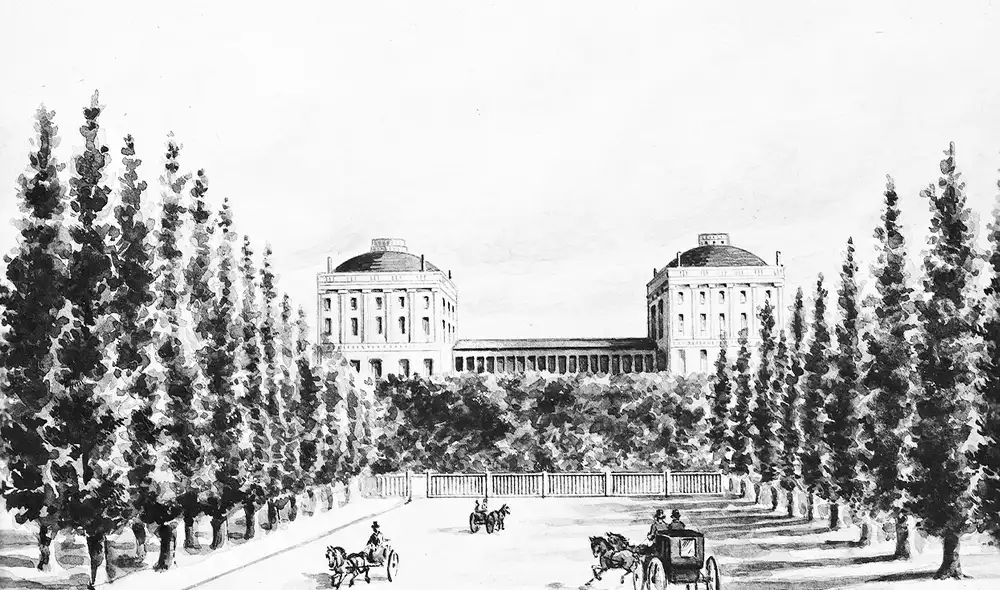 En el pasado, Washington era muy chocante para los viajeros debido a su gran desorden. Foto: Britannica