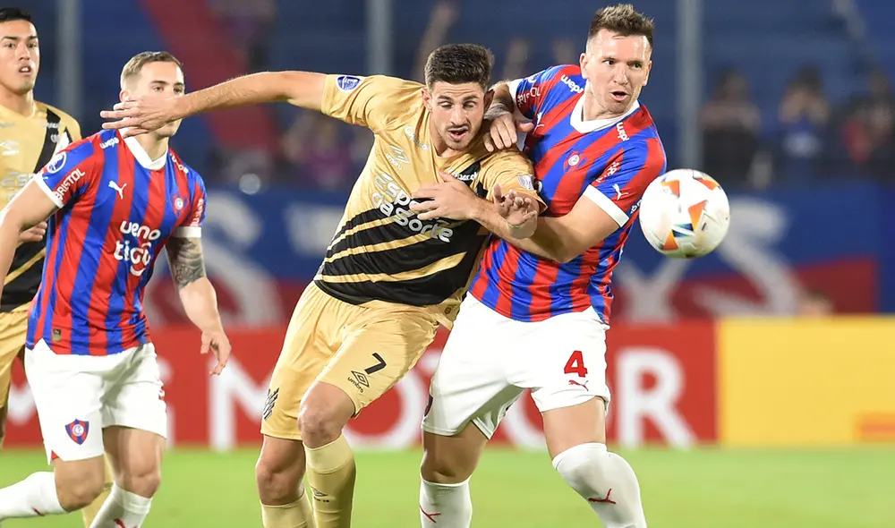 Cerro Porteño y Athletico Paranaense jugaron en Paraguay por la ida de esta llave. Foto: Conmebol Sudamericana