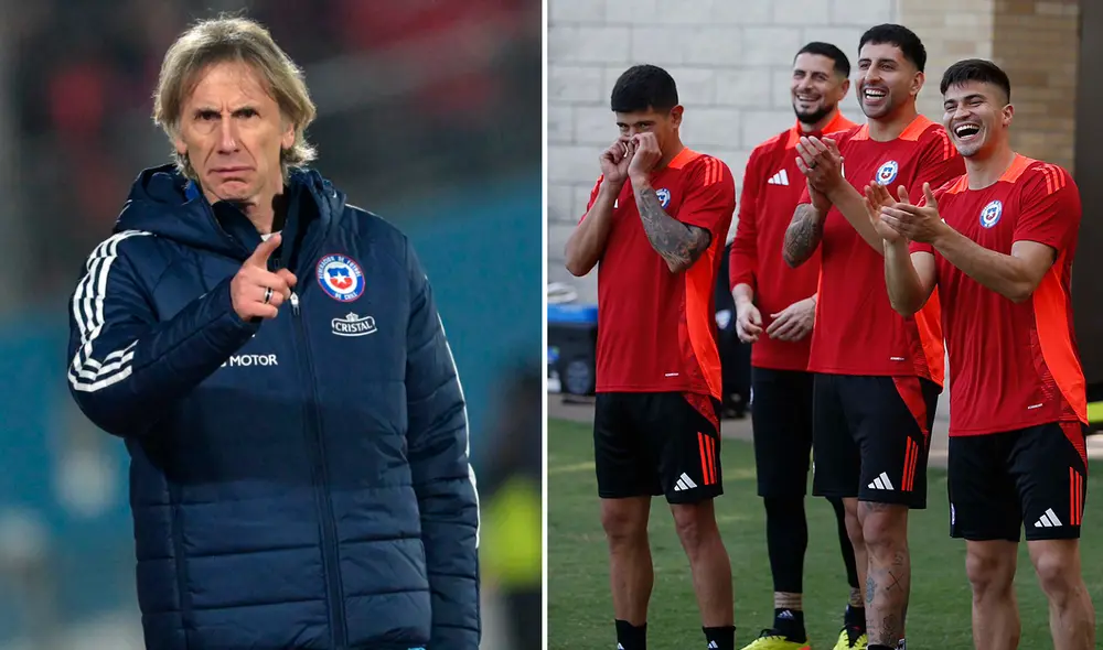 Ricardo Gareca solo hizo jugar a este futbolista como titular una vez durante la Copa América 2024. Foto: composición de LR/selección chilena